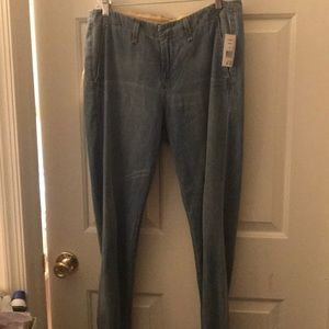 Rag & Bone light wash jogger denim. NWT